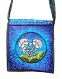 Bunte Bestickte Psy Magic Mushroom Pilz Tasche Umhängetasche Goa Hippie