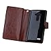 TabPow LG G4 Case, LG G4 Wallet Case, [Wallet Case] 9 Card Holder [Detachable Wallet Folio] Brown PU Leather Flip Case with Lanyard Strap for LG G4