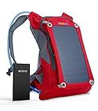 SunLabz® Solar Charger Backpack (7w) INCLUDING 10,000 mAh Power Bank and 1.8L Hydration Pack