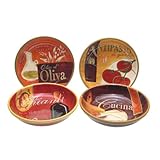 Cucina Angela Staehling Assorted Pasta Bowl (Set of 4)