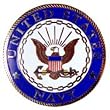 U.S. Navy Logo Pin 1 1/2
