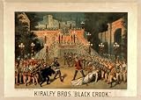 Poster Kiralfy Bros Black crook 1882