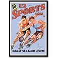 Framed Art Poster 20x30, 12 Sports Aces: Build up for a Basket Letdown