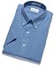 Van Heusen Men's Wrinkle Free Broadcloth Check Short Sleeve