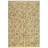 IMAGE OF 5'x8' Area Rug. Multi Color LUXURIOUS Plush and Soft by MOHAWK SELECT - Colorful Expressions - Raymond Waites 59000-58070 Bamboo Garden Light Camel