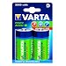 Varta Power Accu 3000 mAh Ready2Use Rechargeable D Batteries - 2-Pack