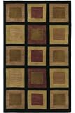 Polygon Area Rug - 2'x3', Black