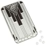 Chambers Art Deco Sliding Tin with Sugar Free Mint, 0.4-Ounce Tins (Pack of 6)