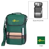 Oregon Ducks NCAA Duet Wine and Cheese Tote (Hunter Green) (Embroidered Logo)