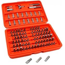 100 Screwdriver Security Bits Hex Head Repair Tools