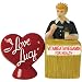Westland Giftware I Love Lucy Magnetic Lucy and Vita Salt and Pepper Shaker Set, 4-1/4-Inch