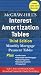 McGraw-Hill's Interest Amortization Tables: Monthly Mortgage Payment Tables [MCGRAW-HILLS INTEREST AMORT-3E]