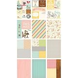 October Afternoon Paper Pad, 6 by 8-Inch, Daily Flash Girl Talk