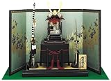 五月人形 鎧飾り 久月監製 鎌倉時代後期 紺絲縅大鎧 早乙女義隆作 1/2本仕立