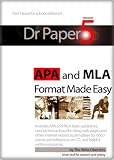 APA and MLA Format Made Easy 5 [BOOKLET/CD]