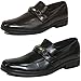 Alpine Swiss Mens Olten Buckle Loafers Slip On Dress Shoes