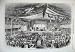 1868 Scene Japan Theatre Osaka Stage Music Stalls Print