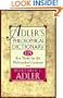 Adler's Philosophical Dictionary: 125 Key Terms for the Philosopher's Lexicon