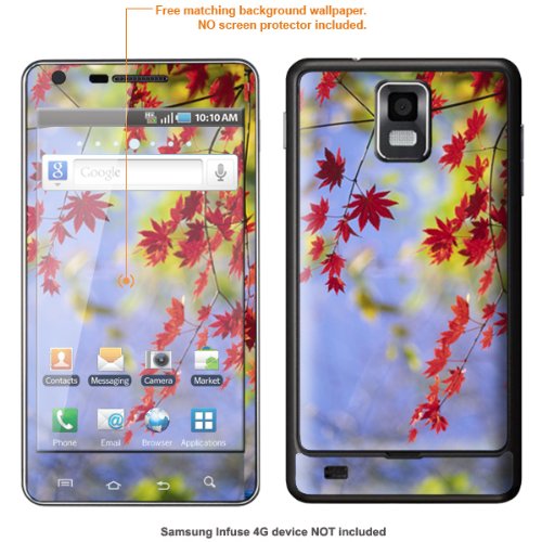Protective Decal Skin STICKER for AT&T Samsung Infuse 4G case cover Infuse-298