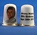 Porcelain China Collectable Thimble -- Johnny Mathis with Free Gift Box