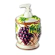 GRAPES 3-Dimensional Soap/Lotion Dispenser NEW