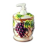 GRAPES 3-Dimensional Soap/Lotion Dispenser NEW