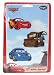 Wrights Appliques Iron On Disney Cars 3 pc (3 Pack)