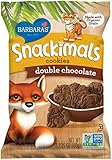 Barbara's Bakery Snackimals Cookies, Double Chocolate, 2.125 Ounce