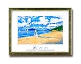 ポール・シモンズDX絵画額 「プロムナード」 0541640 1154al