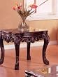 Traditional End Table in Cherry Finish By Coaster Furniture