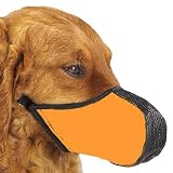 Medium Orange Pro-Guard Softie Muzzle for Dogs