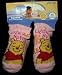 Disney Winnie the Pooh - Pink Baby Bootie Socks (0 to 6 months)