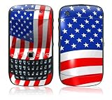 I Love America Design Decal Skin Sticker for BlackBerry Curve 8500 Cell Phone