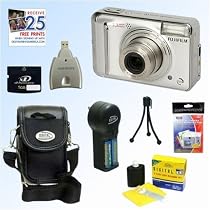 Fuji Finepix A700 7.3MP Digital Camera with 3x Optical Zoom + 2GB Deluxe Accessory Kit
