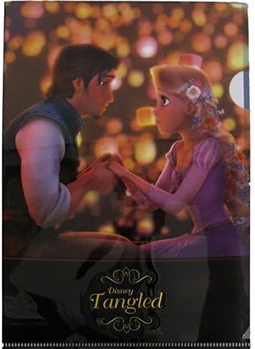Delfino Stationary Disney 'e'hLM ART Rapunzel A5 Clear Folder DZ76370