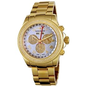 Click here to buy Invicta Mens Specialty Collection Diamond 18k Gold-Plated Chronograph Watch #5007 by Invicta.