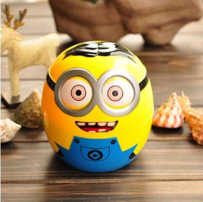 Nichome® Despicable Me Minions Cute Cartoon LED Rechargeable Table Light Nightlight Bedside Lamp for Children's Gift