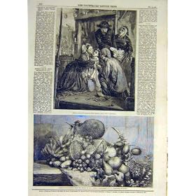 1859 French Peasants Child Calderon Indian Fruit Java