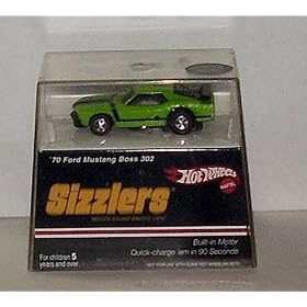 Click here to buy Hot Wheels Sizzlers Electric Car '70 Ford Mustang Boss 302 by Hot Wheels.