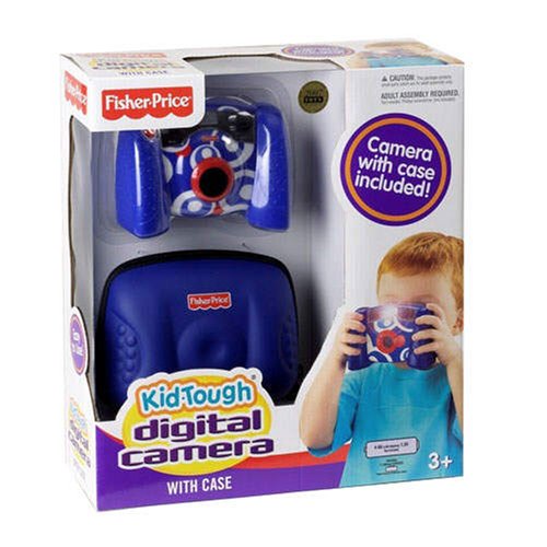 Childrens Toyshop  Toys : Fisher Price Kid Tough Digital Camera with Case - Blue