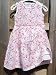 Blue Seven Mädchen Kleid 73219, weiß rosa Spitze