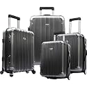 Traveler's Choice Luxembourg 4-Piece Hardshell Spinner/Rolling Luggage Set