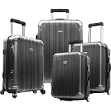 Traveler's Choice Luxembourg 4-Piece Hardshell Spinner/Rolling Luggage Set