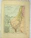 c1890 COLOUR ANTIQUE MAP EGYPT CANAAN EXODUS JOURNEY