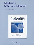 Students Solutions Manual for Calculus for Biology and Medicine