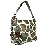 Giraffe Print Carly Bag Slouchy Shoulder Handbag