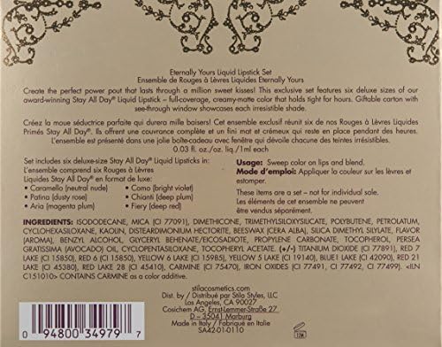 stila Eternally Yours Liquid Lipstick Set, 0.18 oz.