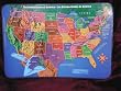 Great Gift Idea for Children !!! The United States of America (USA) Educational Placemat - Laminated - NEW!