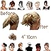 New Style Hair Extension Scrunchie Light Honey Blonde Up Do Down Do Spiky Twi. Synthetic