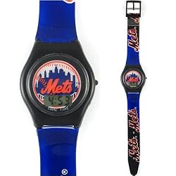 New York Mets Fan Series Kids Digital Watch - MLB Baseball Fan Shop Sports Team Merchandise